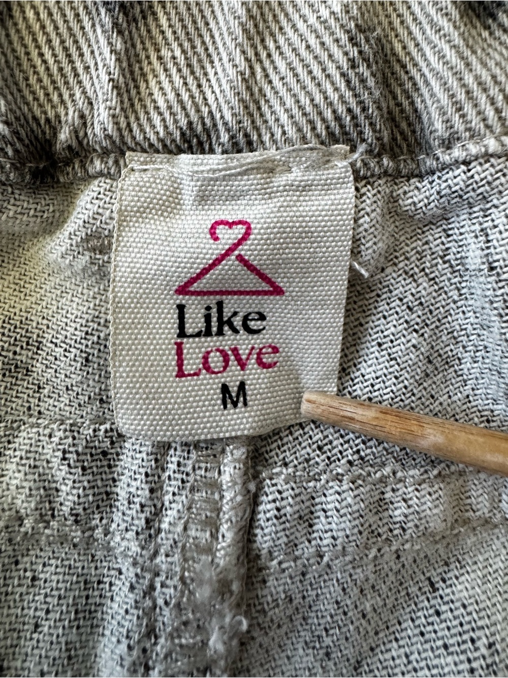 Like Love Animal Print Barrel Jeans Wo’s MEDIUM Baggy Wide Leg Pants High-Rise - Picture 8 of 15
